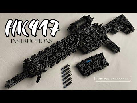 K'NEX HK417 | gun instructions