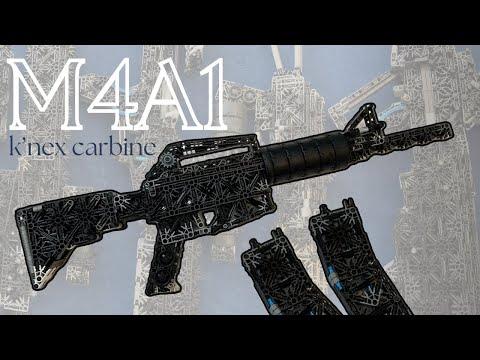 K'NEX M4A1 | std pin carbine | gun instructions