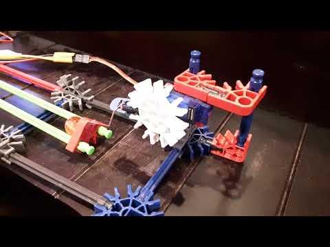 K'nex marble seesaw