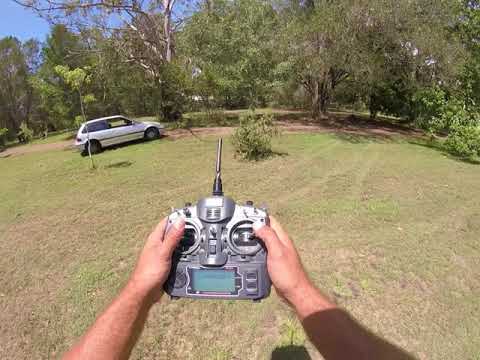 Ken's Full Size RC Car - Driving via RC control