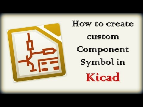 Kicad#02 Create Custom Component Symbol in Schematic | Beginners Guide.