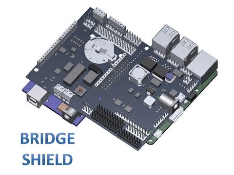 Kickstarter-Bridge Shield A common Shield for Raspberry Pi and Arduino UNO