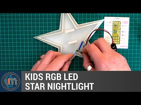 Kids RGB LED Star Nightlight