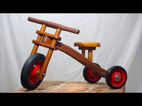 Kids Trike Made From Scrapwood | Woodworking