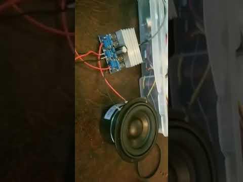 Kinda Bad Video of Working Audio Circuit