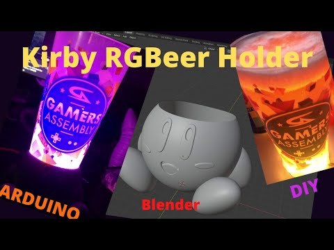 Kirby RGBeer Holder