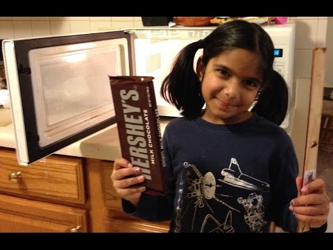 Kitchen Physics: Samatha explains how to measure the Speed of Light with chocolate.