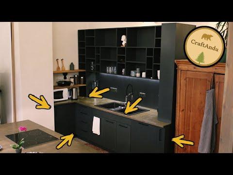 Kitchen With Many Cool Features - DIY