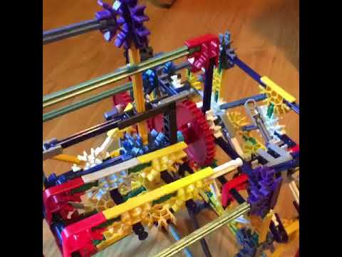 Knex 3-way gear train switch