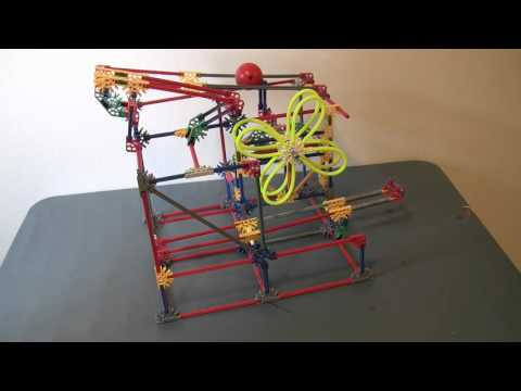 Knex ball element: flower waiter