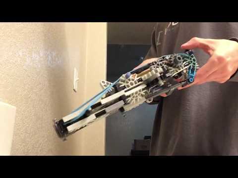 Knex rubber band gun (early test)