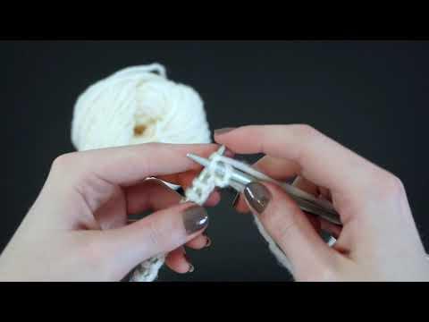 Knit Stitch (English Method)