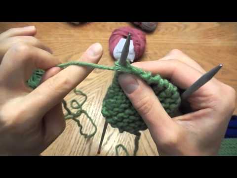 Knitting 101: Practising the Purl Stitch