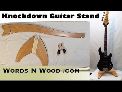 Knockdown Guitar Stand (WnW #23) (Plans Available)