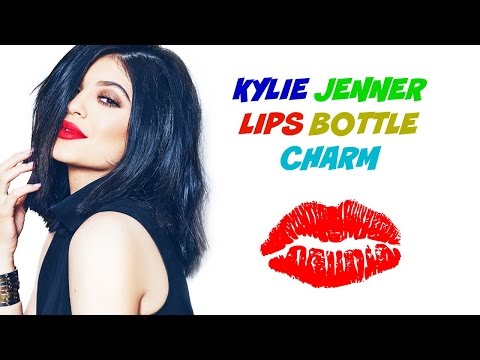 Kylie Jenner Lips Bottle Charm Tutorial