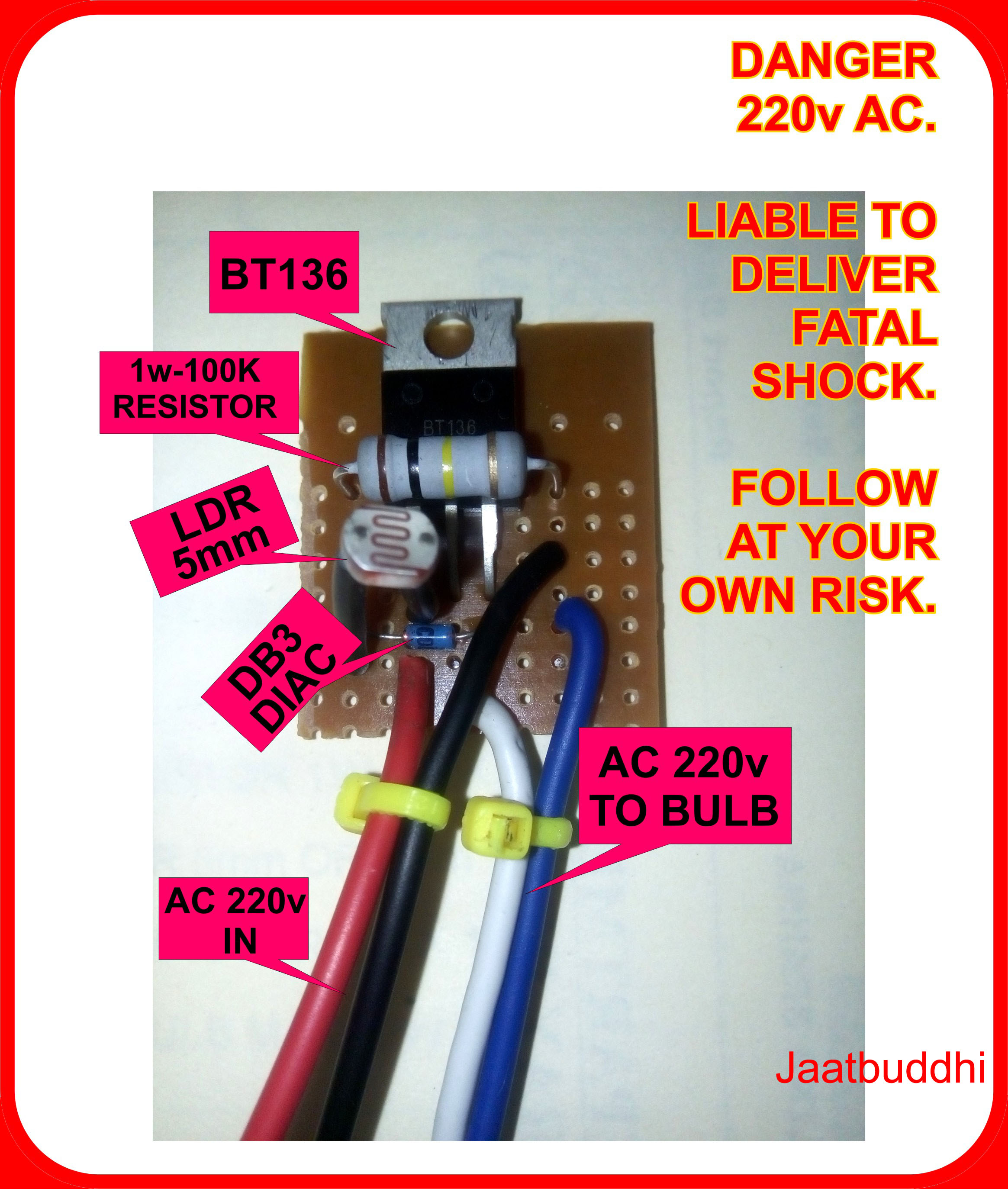 LDR TRIAC DB3 DAY NIGHT SWITCH.JPG