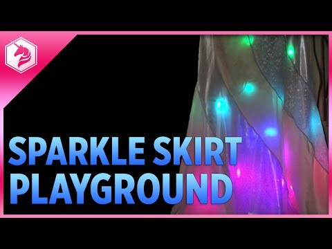 LEARN: Sparkle Skirt with Circuit Playground @adafruit #adafruit