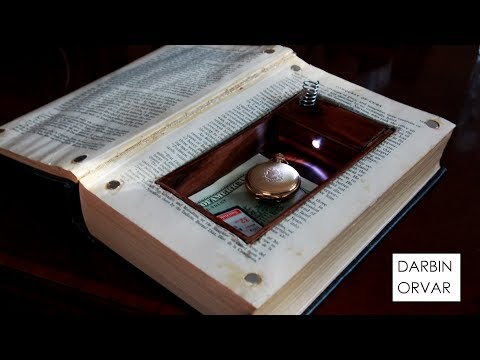 LED Book Safe w/ Secret Compartment