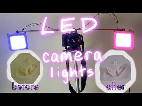 LED Camera Lights - Controlled over WiFi