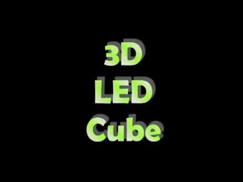 LED Cube with Animation to the Music Rhythm