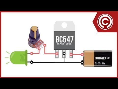 LED Dimmer Circuit with BC547 Transistor