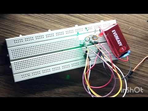 LED Flasher circuit using BC547 transistors | Simple Basic Electronics project