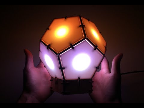 LED Geometric Sphere with Arduino: Bucky Glow