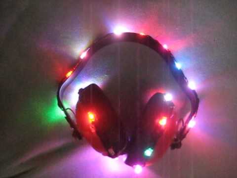 LED Hearing Protection Earmuffs