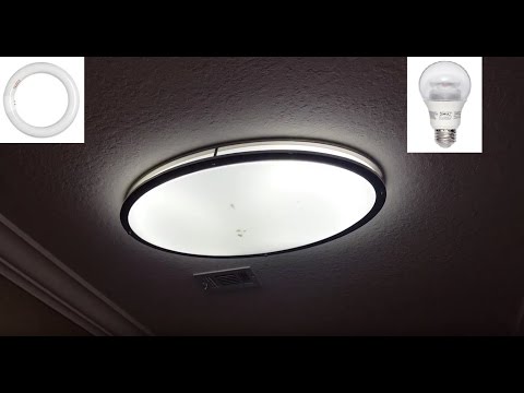 LED Light Conversion from Fluorescent