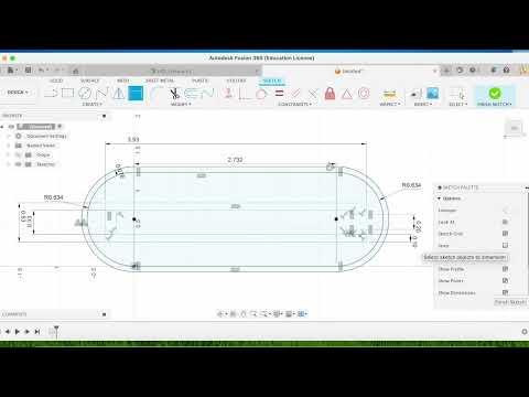 LED Light Fixture CAD Modeling