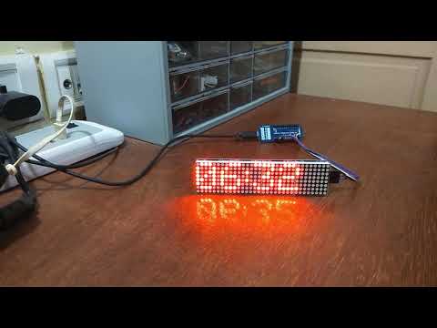 LED Matrix Clock