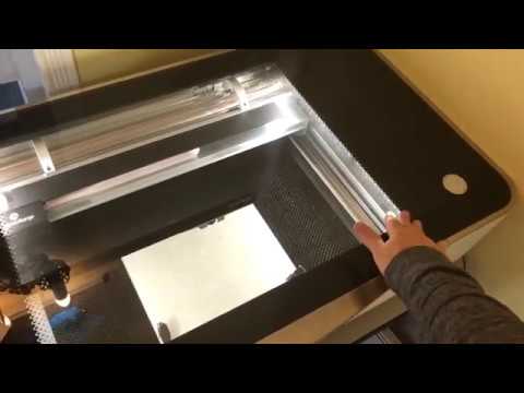 LED Matrix Frame Laser Cutting