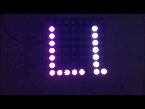 LED Matrix Scrolling Text