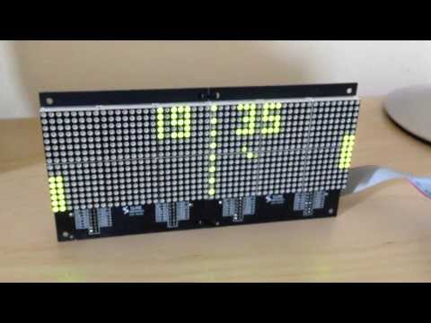 LED Pong Clock - Updated Software!