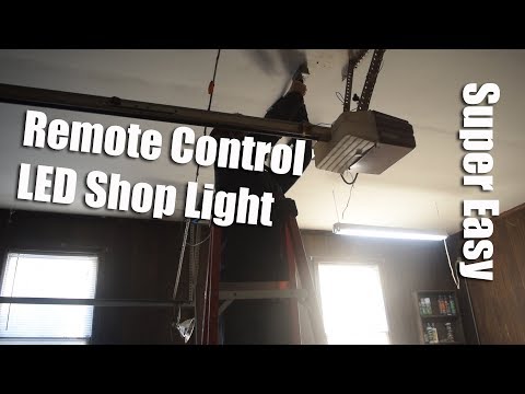 LED Shop Light - Easy Idea to Brighten Your Workspace