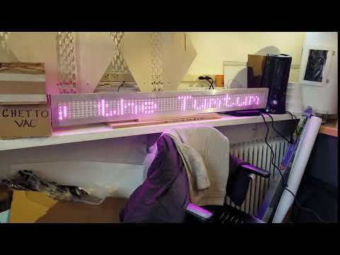 LED Sign Test