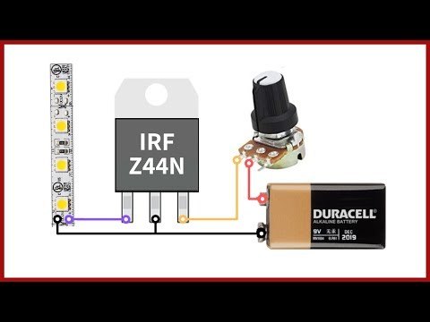 LED Strip Dimmer Circuit