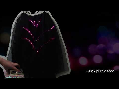 LED shirt modes