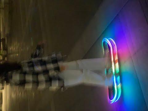 LED skateboard