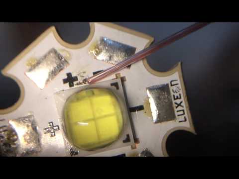 LED thermocouple attachment