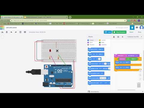 LED with switch (ARDUINO)