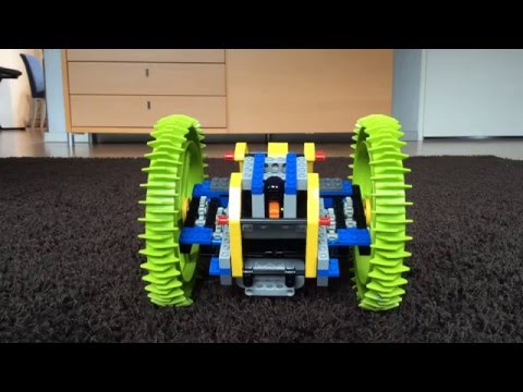 LEGO 2 Wheel RC Racer