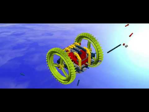 LEGO 2 Wheel RC Racer - Digital Designer