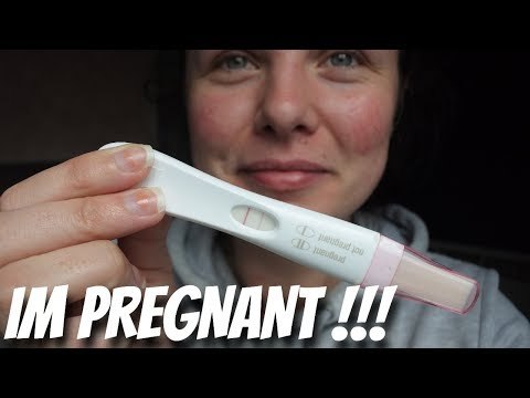 LIVE PREGNANCY TEST - *EMOTIONAL* IM PREGNANT | Danielle Scott