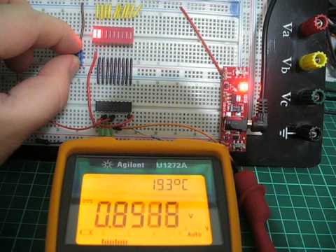 LM3914 3V voltmeter demonstration