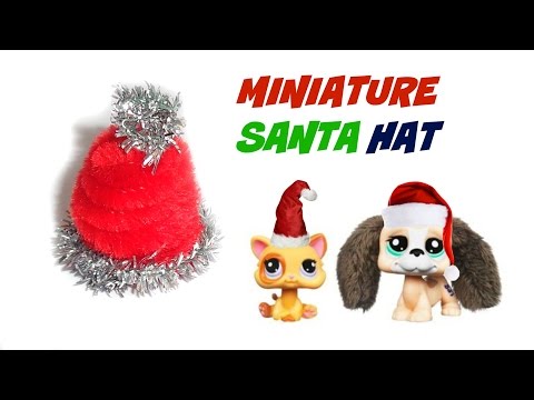 LPS DIY Christmas Santa Hat