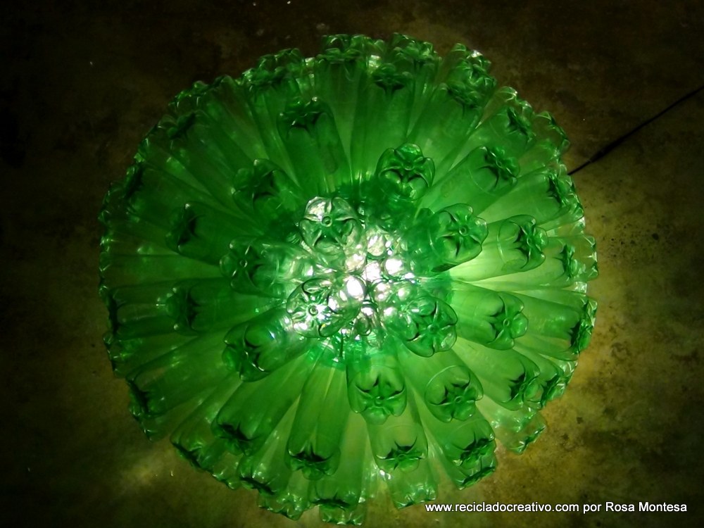 Lamp made out of 125 recycled plastic bottles (47).JPG