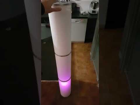 Lamp with sound animation