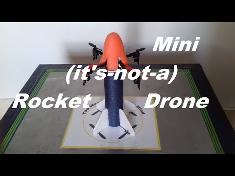 Landing a Compressed Air Projectile Vertically aka Mini (is-not-a) Rocket Drone