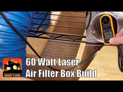 Laser Air Filtration DIY [Home HVAC filters]